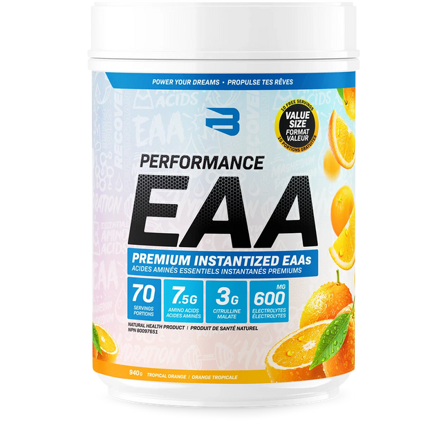 BELIEVE SUPPLEMENTS - EAA - Recovery