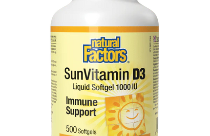 NATURAL FACTORS - SunVitamin - D3 - Softgels