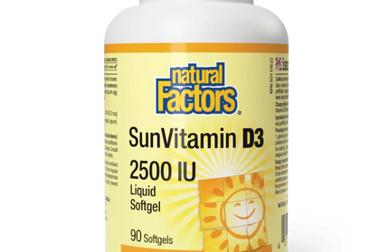 NATURAL FACTORS - SunVitamin - D3 - Softgels