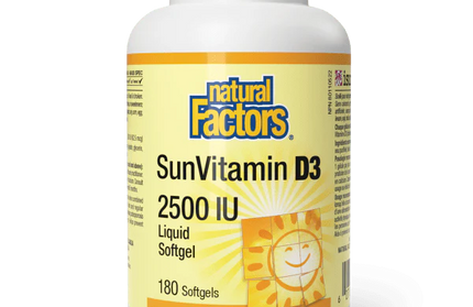 NATURAL FACTORS - SunVitamin - D3 - Softgels