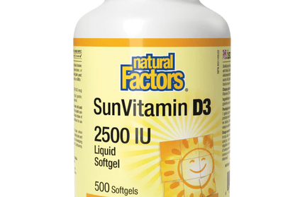 NATURAL FACTORS - SunVitamin - D3 - Softgels