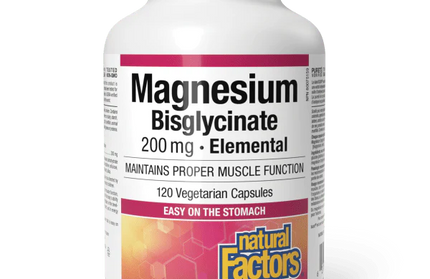 NATURAL FACTORS - Magnesium Bisglycinate