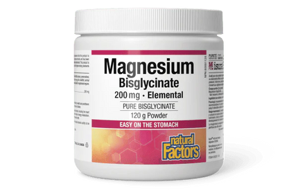 NATURAL FACTORS - Magnesium Bisglycinate Powder