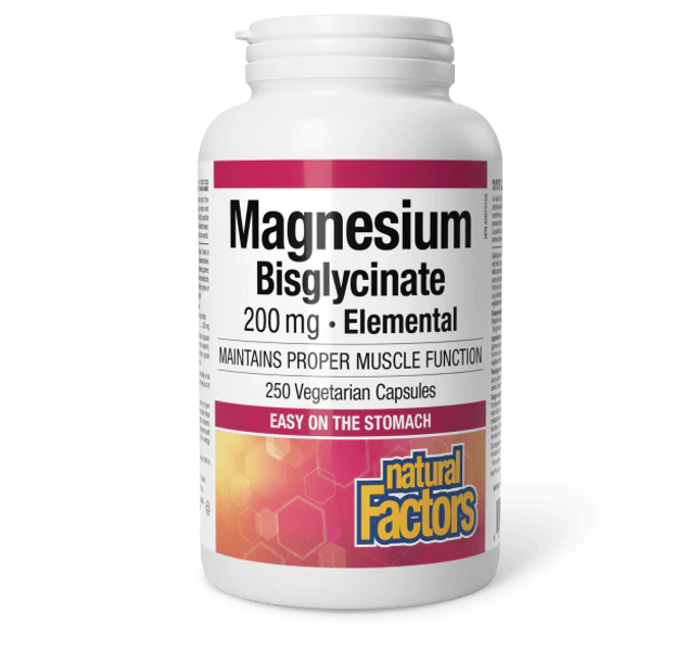 NATURAL FACTORS - Magnesium Bisglycinate