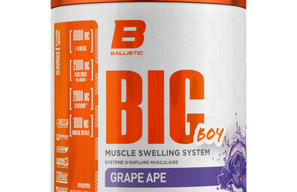 BALLISTIC SUPPS - Big Boy - Pre-Workout - Stim-Free