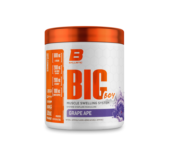 BALLISTIC SUPPS - Big Boy - Pre-Workout - Stim-Free