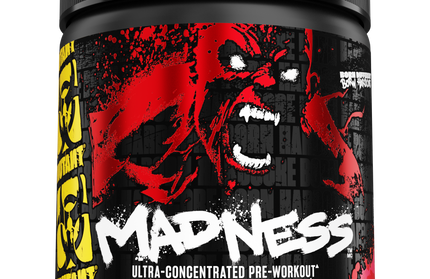 MUTANT - Madness - Pre-Workout - Version 2- (red, white, black labels)