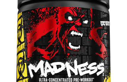 MUTANT - Madness - Pre-Workout - Version 2- (red, white, black labels)