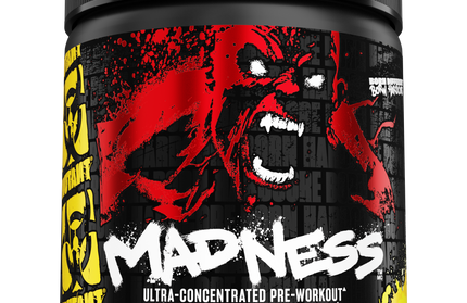 MUTANT - Madness - Pre-Workout - Version 2- (red, white, black labels)