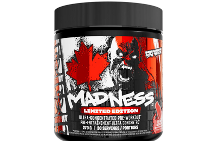 MUTANT - Madness - Pre-Workout - Version 2- (red, white, black labels)