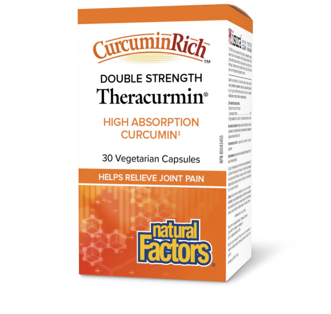 NATURAL FACTORS - Theracurmin Double Strength, CurcuminRich