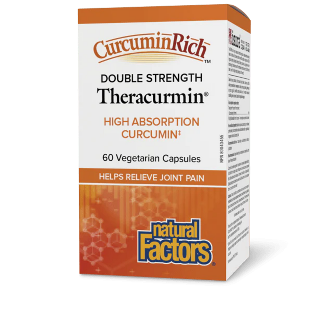 NATURAL FACTORS - Theracurmin Double Strength, CurcuminRich
