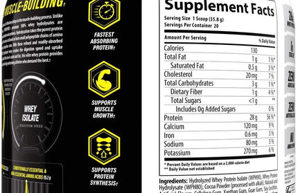 NUTRABOLICS - HydroPure - Protein - ISO