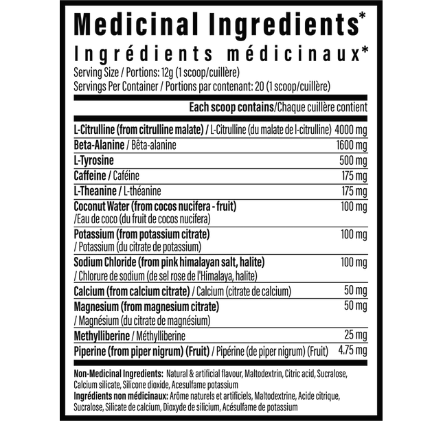 TC NUTRITION - Batch 27 Lite - Pre-Workout