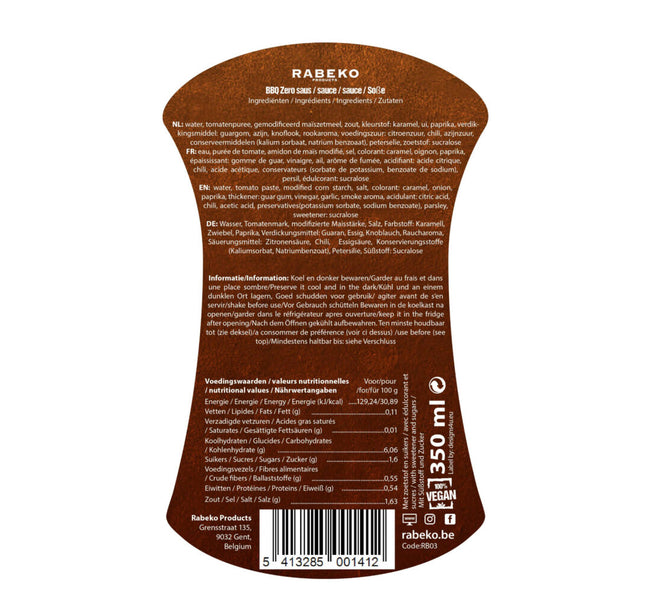 RABEKO PRODUCTS - Zero Sauce