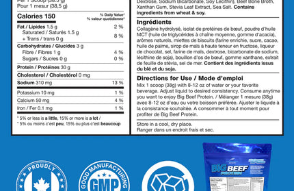 CONFIDENT SPORTS - Big Beef - Protein - Beef