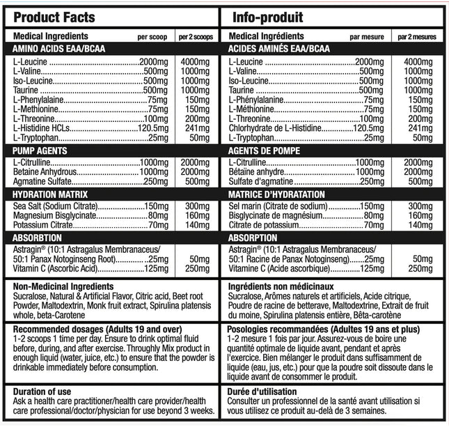 BULL NUTRITION - Amino Xplode - Recovery - EAA