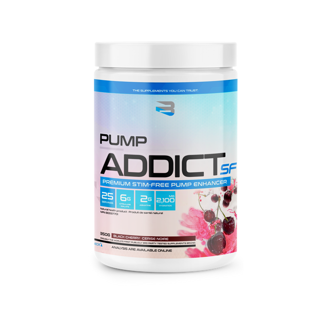 BELIEVE SUPPLEMENTS - Pump Addict SF - Stim-Free - Pre-Workout