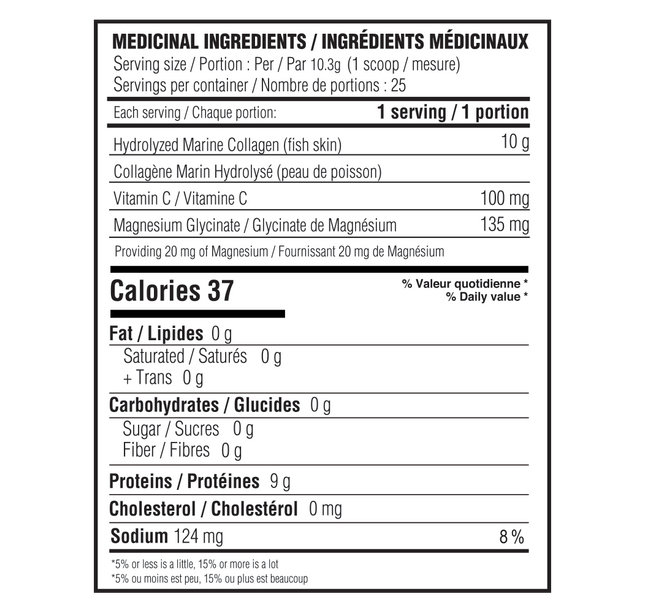 BELIEVE SUPPLEMENTS - Collagen Refresher - Marine Source