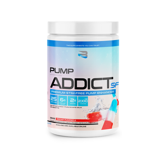 BELIEVE SUPPLEMENTS - Pump Addict SF - Stim-Free - Pre-Workout