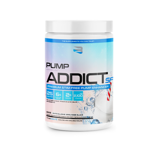 BELIEVE SUPPLEMENTS - Pump Addict SF - Stim-Free - Pre-Workout