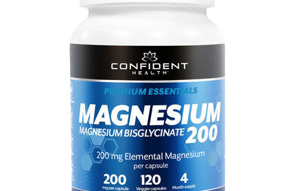 CONFIDENT HEALTH - Magnesium Bisglycinate