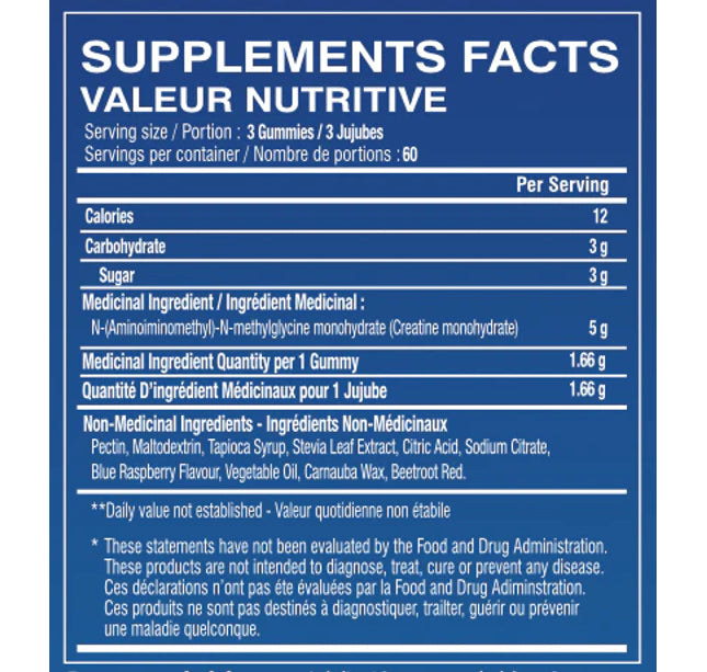 LIMITLESS PHARMA - Creatine Gummies