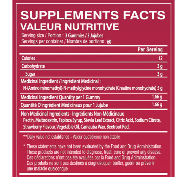 LIMITLESS PHARMA - Creatine Gummies