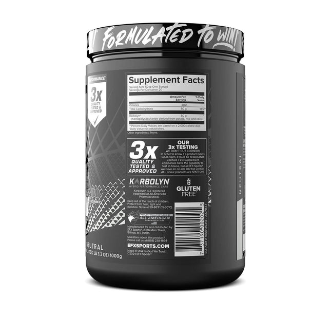 EFX SPORTS - Karbolyn Fuel - Carbs