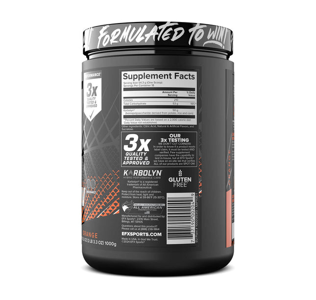 EFX SPORTS - Karbolyn Fuel - Carbs