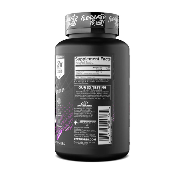 EFX SPORTS - Kre-Alkalyn - Capsules