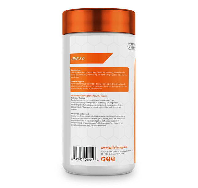 BALLISTIC SUPPS - HMB 3.0 - Test Booster