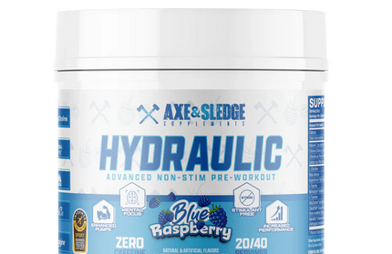 AXE & SLEDGE - Hydraulic V2 - Pre-Workout - Stim-Free - USA