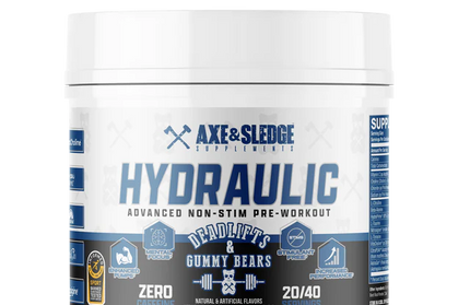AXE & SLEDGE - Hydraulic V2 - Pre-Workout - Stim-Free - USA