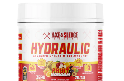 AXE & SLEDGE - Hydraulic V2 - Pre-Workout - Stim-Free - USA