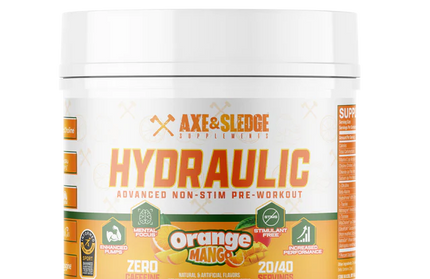 AXE & SLEDGE - Hydraulic V2 - Pre-Workout - Stim-Free - USA