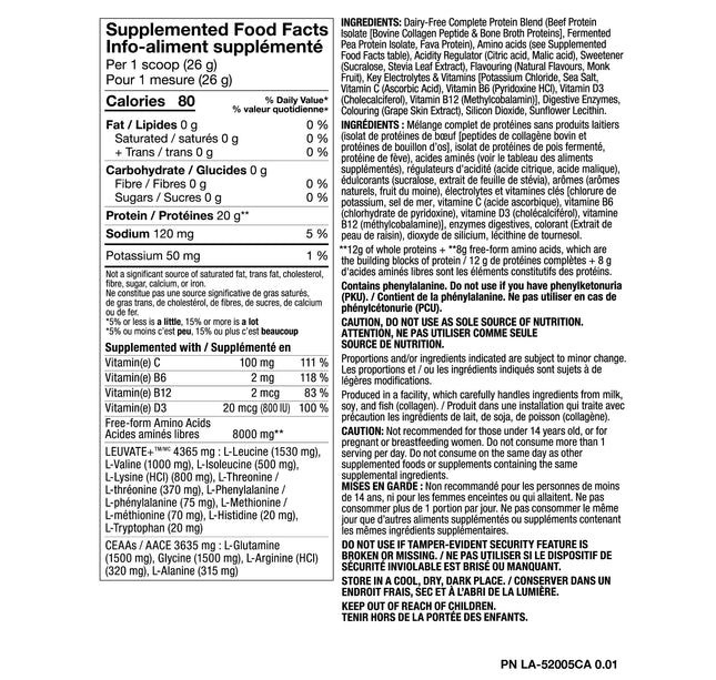 PVL - ISO Cleaar - Clear Protein