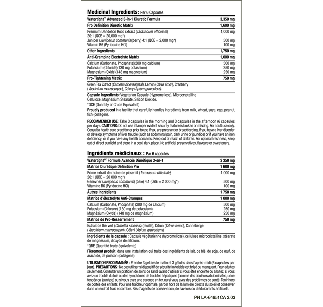 PVL - Watertight - Fat Loss