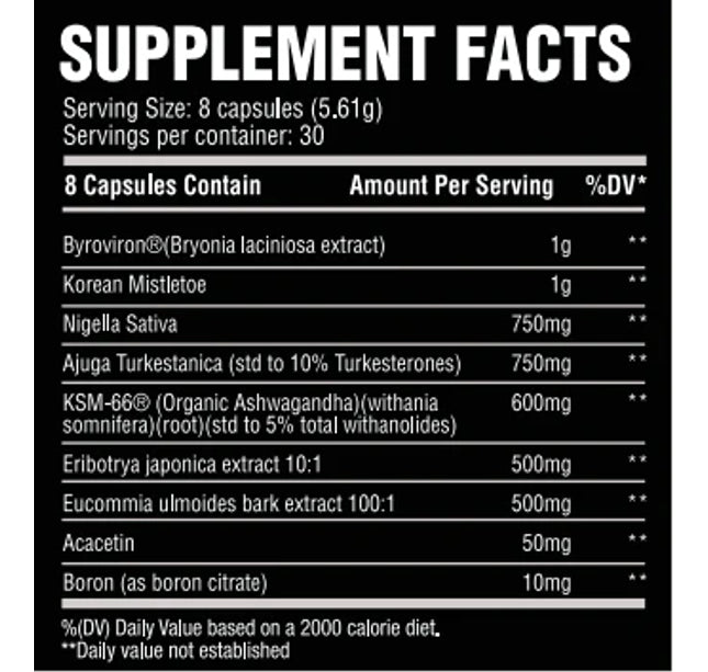 CHEMIX LIFESTYLE - Natabolic - Test Booster - USA