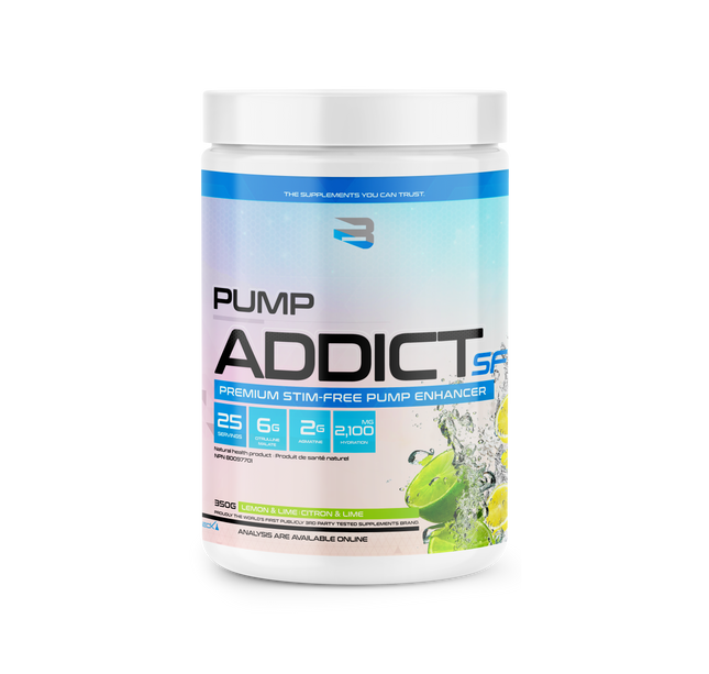BELIEVE SUPPLEMENTS - Pump Addict SF - Stim-Free - Pre-Workout