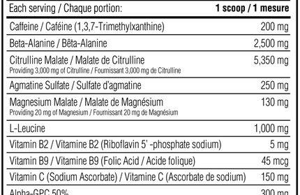 BELIEVE SUPPLEMENTS - Pre Fuel - Pre-Workout