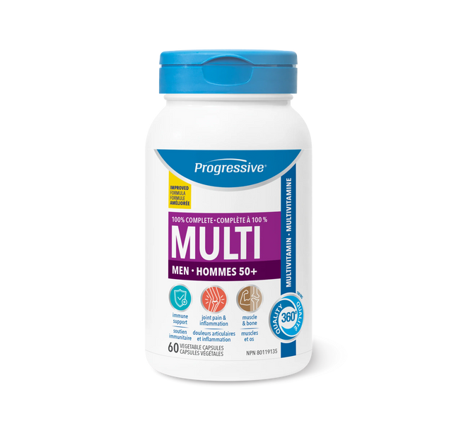 PROGRESSIVE - Multi-Vitamin - Men 50+