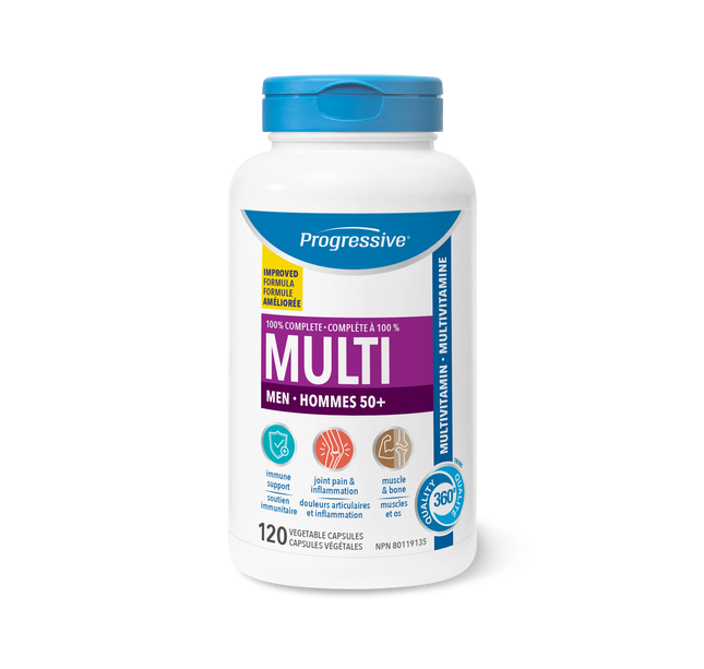 PROGRESSIVE - Multi-Vitamin - Men 50+