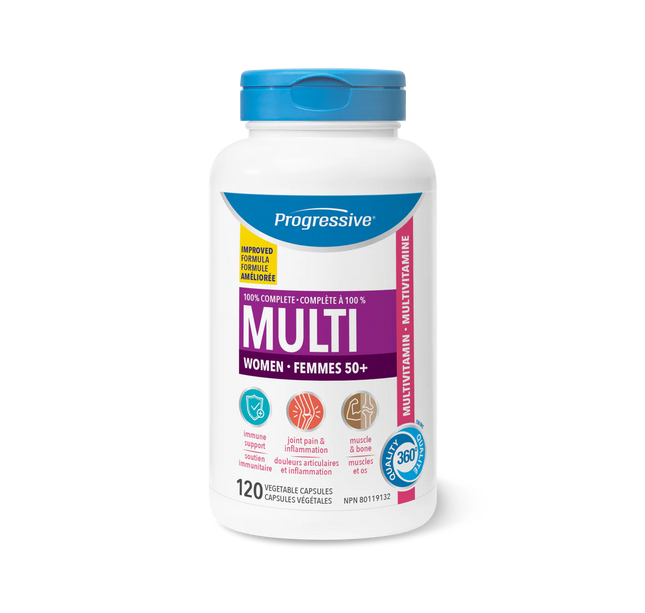 PROGRESSIVE - Multi-Vitamin - Women 50+