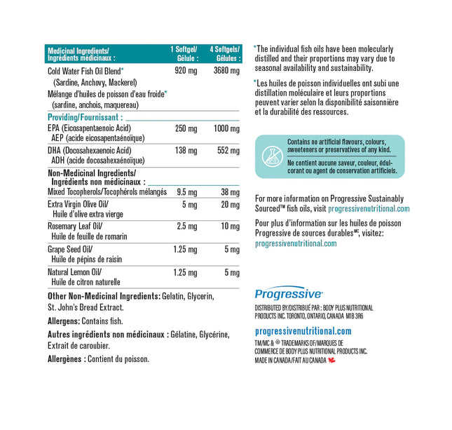 PROGRESSIVE - Omeg Essential - Softgels