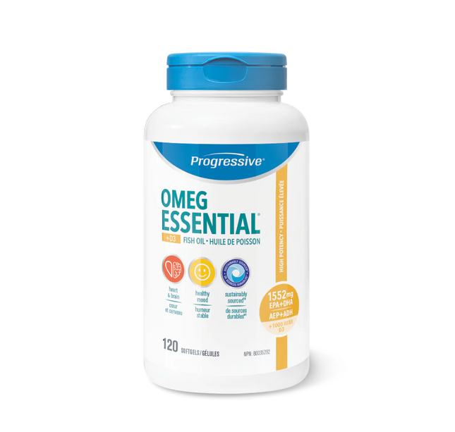 PROGRESSIVE - OmegEssential + Vitamin D3