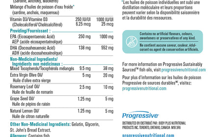 PROGRESSIVE - OmegEssential + Vitamin D3