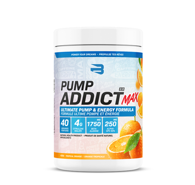 BELIEVE SUPPLEMENTS - Pump Addict Max 2.0 - Pre-Workout