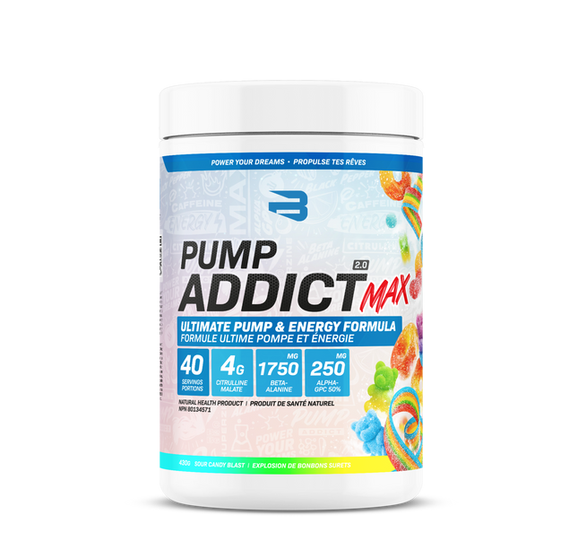 BELIEVE SUPPLEMENTS - Pump Addict Max 2.0 - Pre-Workout