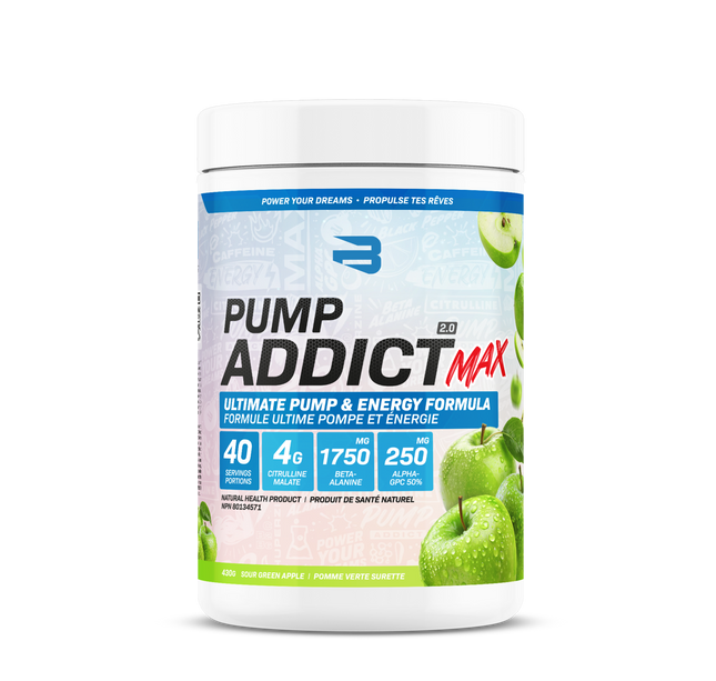 BELIEVE SUPPLEMENTS - Pump Addict Max 2.0 - Pre-Workout